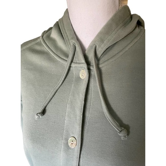 Tommy Bahama Women's Silk Blend Hooded Sweater & Pants Set Size M Green - Picture 6 of 13